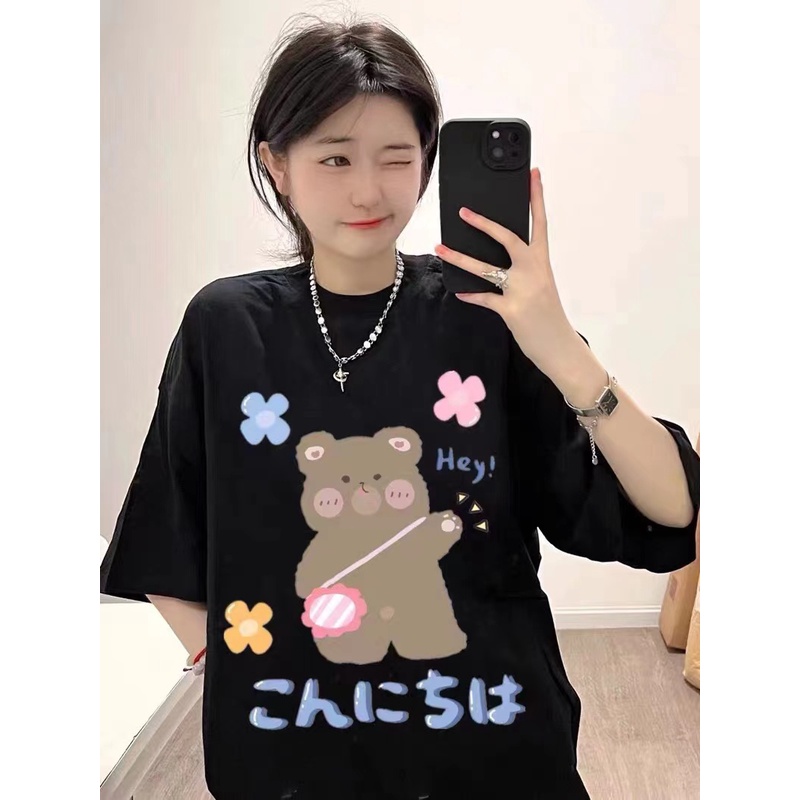 NRVP Áo Thun 100% Cotton Tay NgắN Plus Size Cho Nam Và Nữ