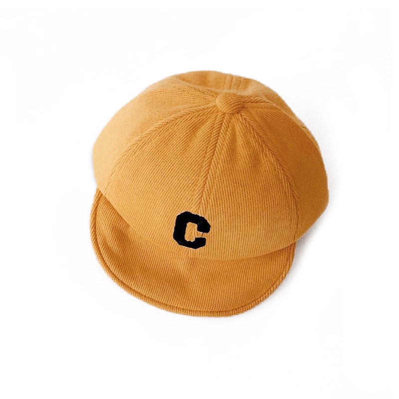 Mũ Lưỡi Trai Dệt Kim Thêu Chữ Có Thể Điều Chỉnh Kích Thước Cho Bé 1-3 Tuổi