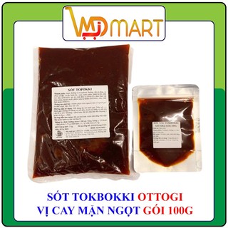 Sốt nấu tokbokki Hàn quốc vị cay ngọt và mặn nhẹ gói 100g