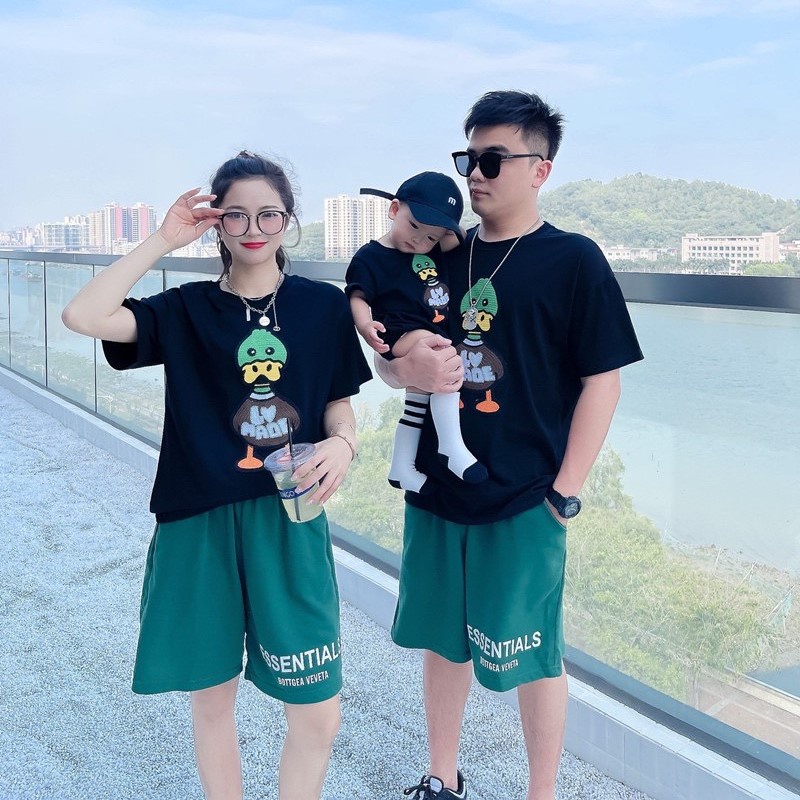 Bộ quần áo cộc tay thun hè bé gái "PBEAR" 14-59kg (4-14 tuổi). Thiết kế năng động, thoải mái. G21