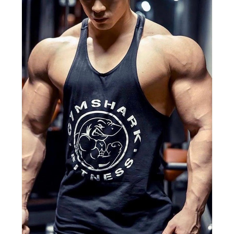 Áo ba lổ tập gym nam đẹp thun cotton cao cấp