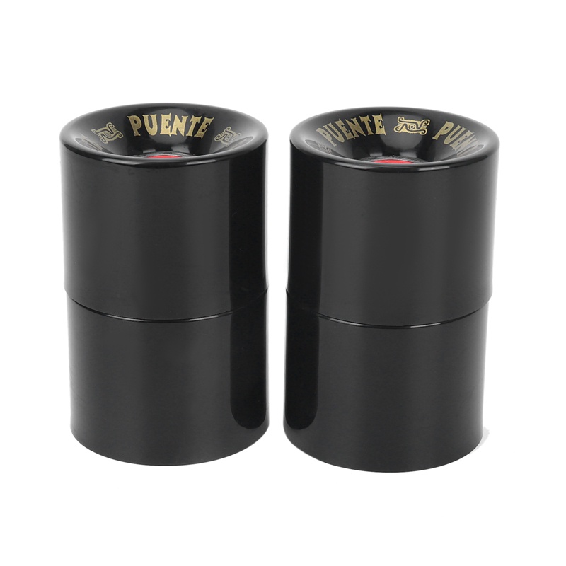 PUENTE 4Pcs/Set Cruiser Skateboard Wheels PU Wheels Long Board Cruiser Wheels with ABEC-9 Bearings