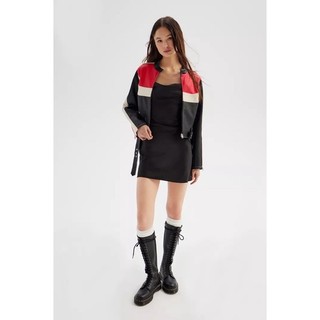 Đầm 2 dây lụa satin UO xuất xịn