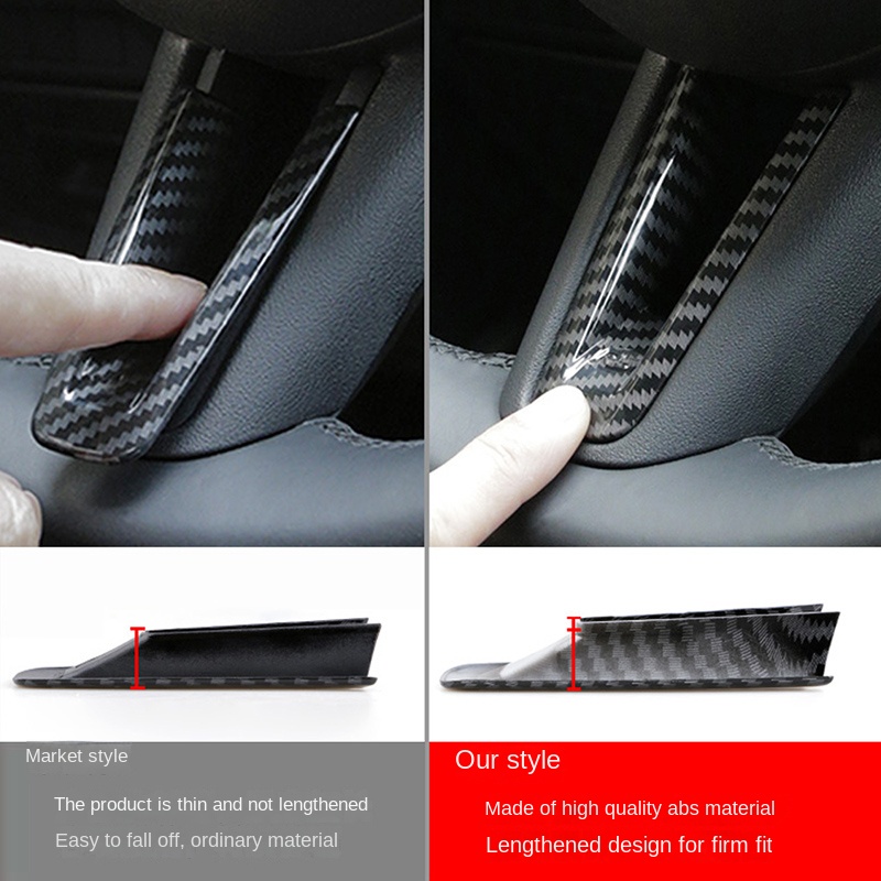 Vòng Dán Trang Trí Nút Điều Khiển Vô Lăng Xe Hơi Mazda 3 2020-2023 20-23 Mazda 3