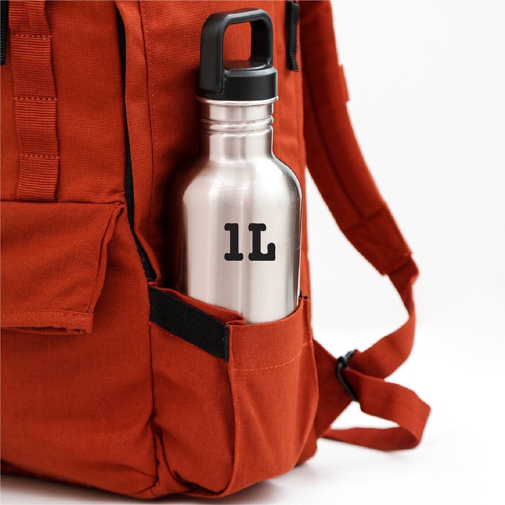 Balo CUỘN - Backpack - gạch/đen