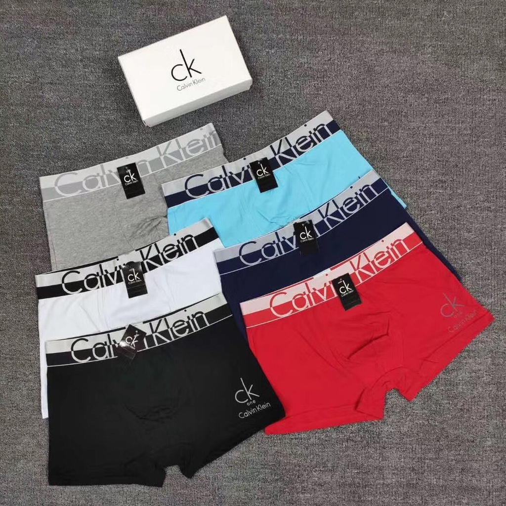 Quần Lót Boxer Vải Cotton Thiết Kế Cá Tính Cho Nam