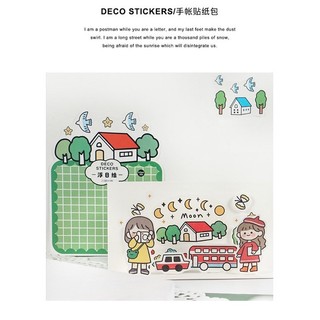 Sticker deco siêu xinh gói 40 hình