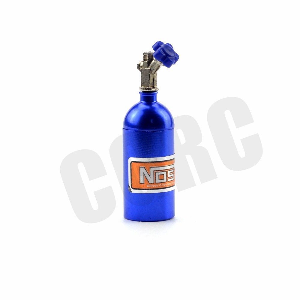 Bộ Phận Mô Phỏng Chai Nitrogen Bằng Kim Loại Cho Xe Điều Khiển 1 / 10 Crawler Car Traxxas TRX4 Defender Bronco RC4WD D90 D110 Axial Scx10 90046