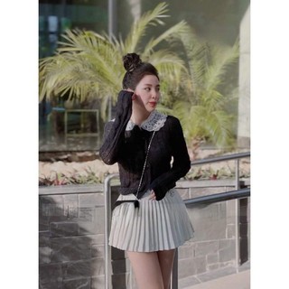 chân váy xếp ly ngắn