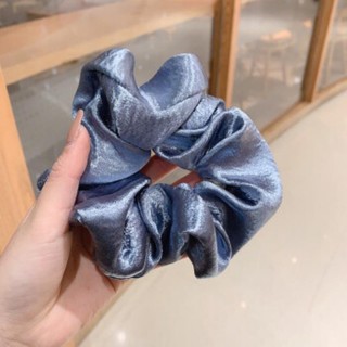 Phụ Kiện Tóc Cột Tóc Scrunchies Handmade Lụa Mềm Chun Co Giãn Bảo Vệ Tóc 2023