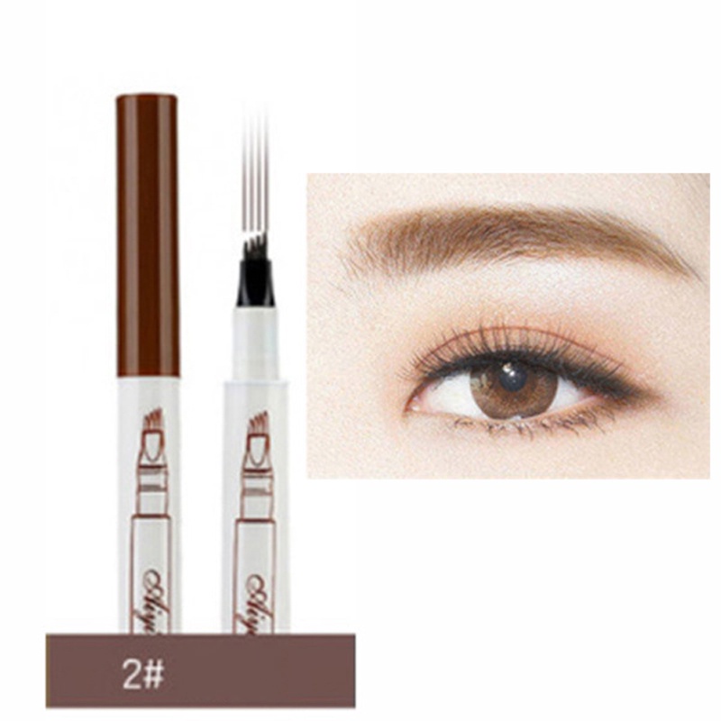 Bút Kẻ Mày 4D Dạng Lỏng Lâu Trôi Chống Thấm Nước Phong Cách Hàn Quốc