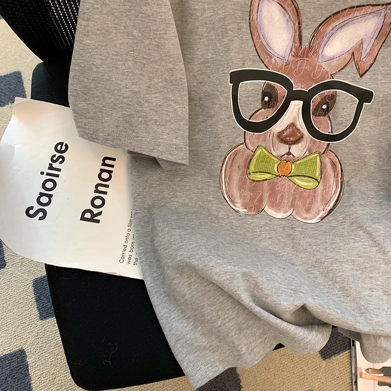 Áo thun NRVP 100% cotton tay ngắn dáng rộng plus size 3XL