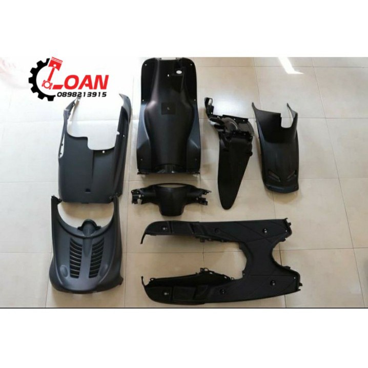 FULL NHỰA NHÁM XE MIO ĐỜI ĐẦU ZIN CHÍNH HÃNG YAMAHA - VJC SÀI GÒN