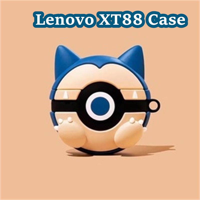 Vỏ Bảo Vệ Hộp Sạc Tai Nghe lenovo xt88 Mềm Họa Tiết Hoạt Hình anime Dễ Thương