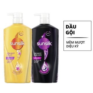 Dầu gội Sunsilk cho mái tóc óng mượt ngát hương chai 650g / 900g