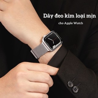 Switcheasy Dây Đeo Inox Dạng Lưới Cho Đồng Hồ Thông Minh Apple Watch Series Ultra/Ultra2/9/8/7/6/5/4/3 (38/40/41/42/44/45/49 mm)