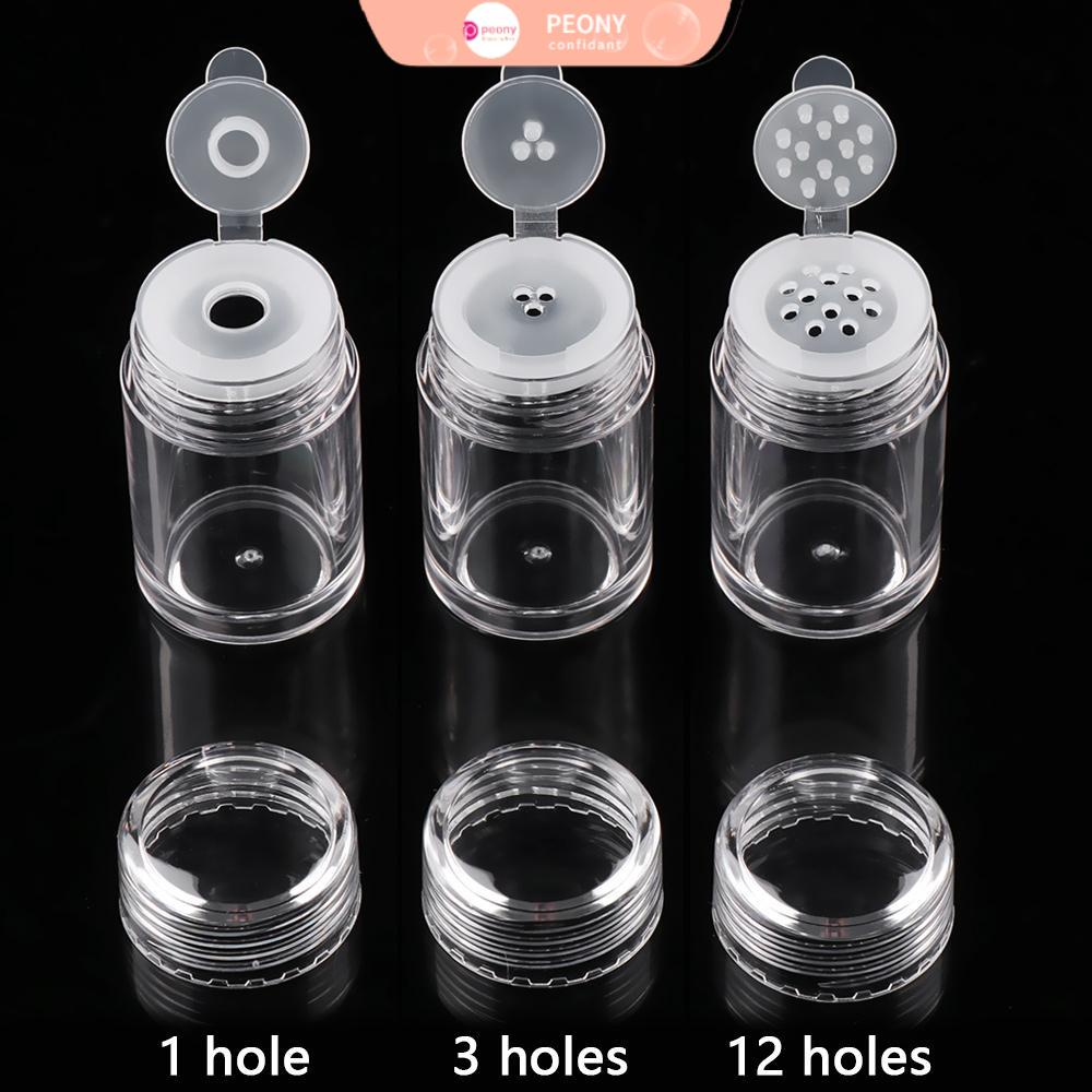 Lọ Rỗng Trong Suốt 10ml Có Nắp Đậy Để Đựng Phấn Bột Tiện Dụng