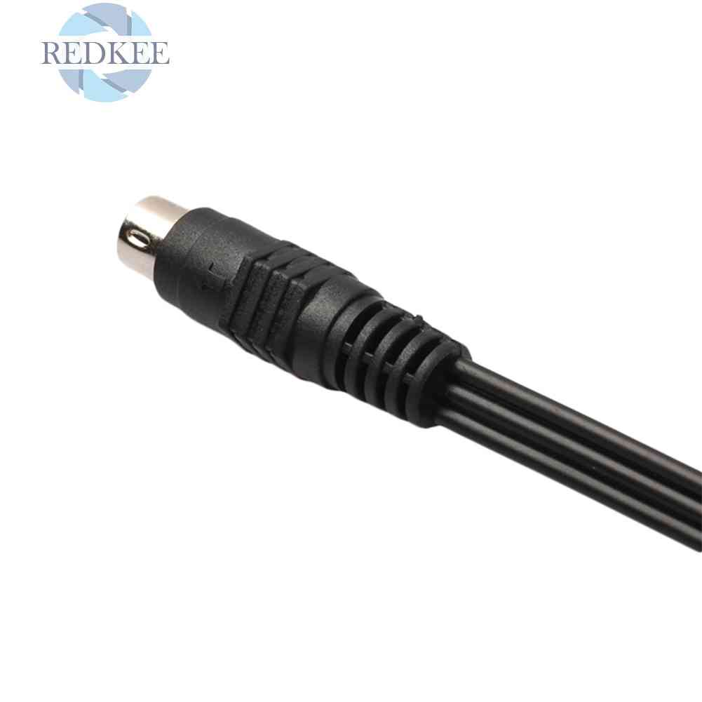 Cáp ChuyểN ĐổI 4 Pin S-Video Sang 3 RCA 28Cm / 11 Inch Cho Laptop