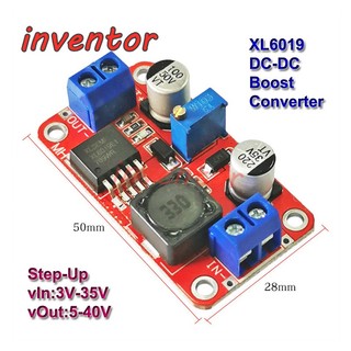 Mô đun tăng áp 3-35v lên 5-40v dc-dc 5a xl6019