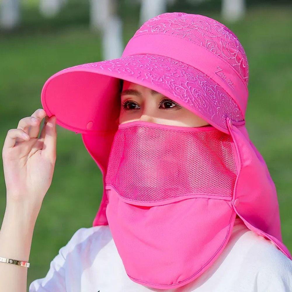 LOMBARD Mũ Tai Bèo Vành Rộng Chống Tia UV Thêu Chữ Thời Trang Mùa Hè Cho Nam