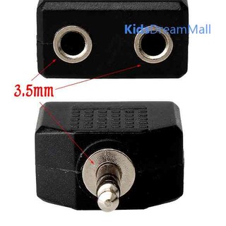 Dây Cáp Âm Thanh Chia 2 Cổng 3.5mm