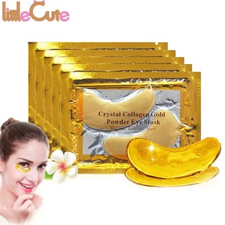 1 cặp mặt nạ mắt collagen vàng pha lê giảm quầng thâm chống lão hóa