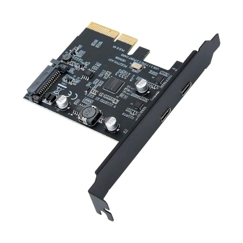 Card Mở Rộng PCI-E 4X Sang USB 3 2 2 Cổng Type-C