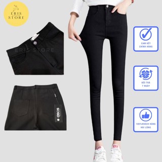 [HÀNG CAO CẤP] Quần tregging nữ Eris Store cạp cao vnxk chất umi co dãn 4 chiều cao cấp (ảnh thật)