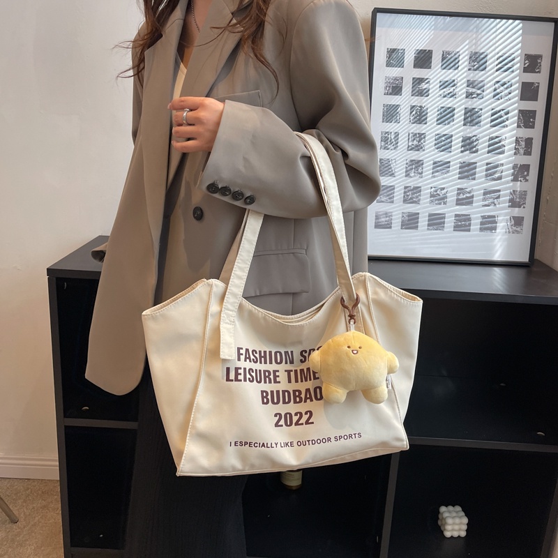 Túi Đeo Vai In Chữ Phong Cách Nhật Bản Thời Trang Cho Nữ