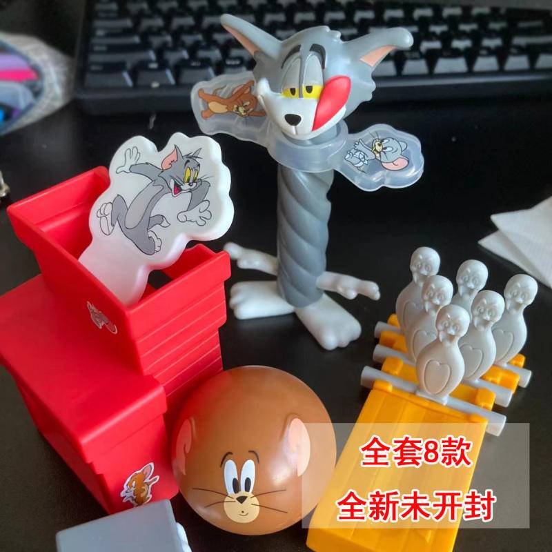 Bộ 8 Đồ Chơi Nhân Vật Tom Và Jerry 2023