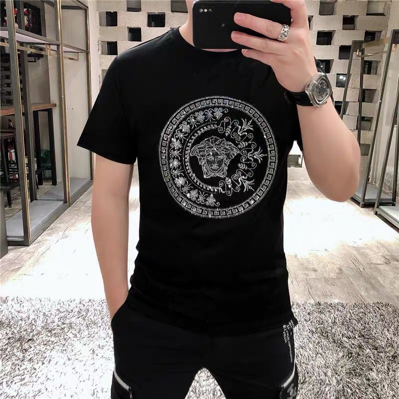 Mới Áo Thun Nam Ngắn Tay In Hình Cá Tính
