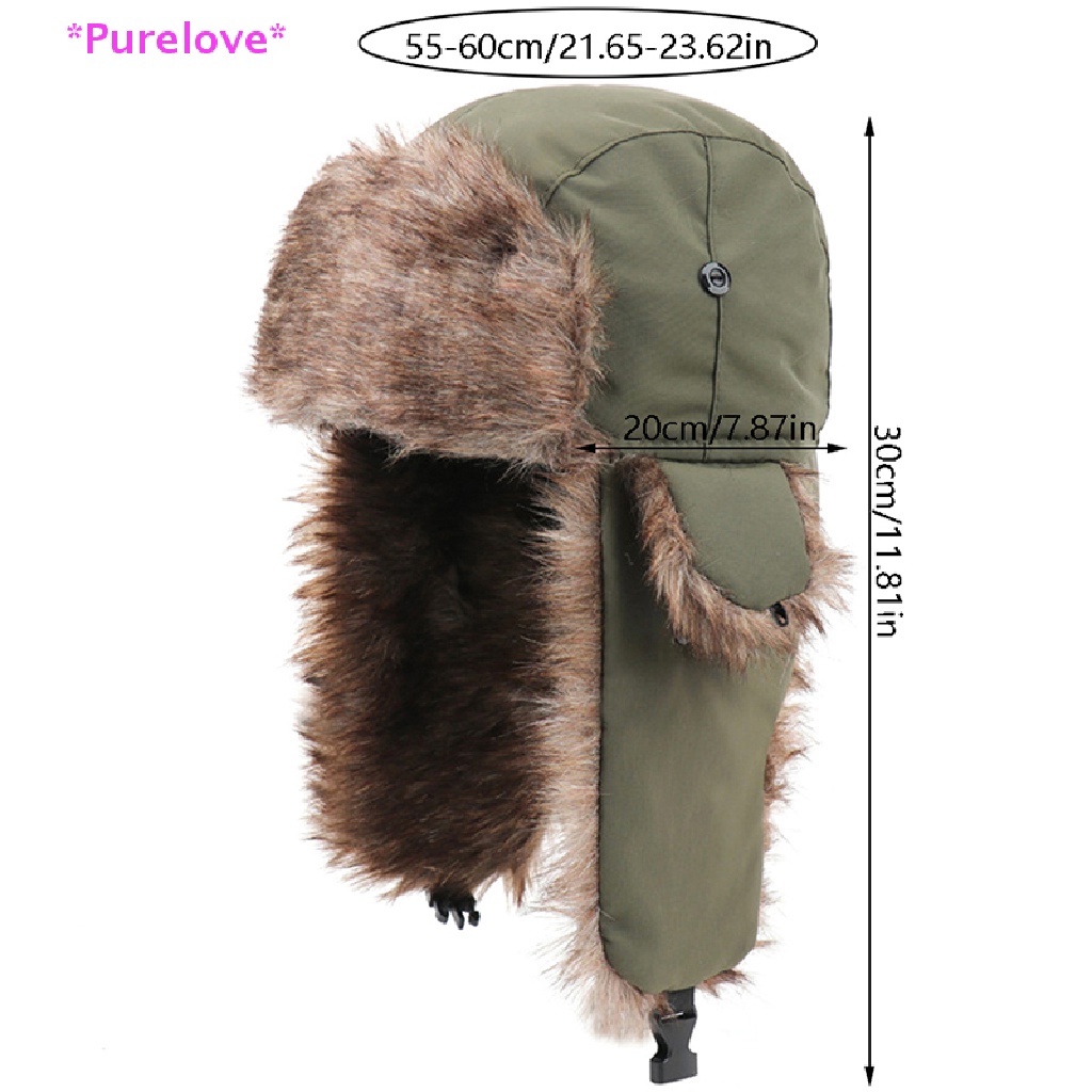 Mũ Bảo Vệ Tai Chống Thấm Nước Giữ Ấm Mùa Đông Dành Cho Nam Mới