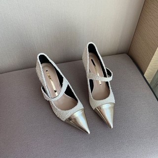 giày gót nhọn công sở gót nhọn thanh lịch