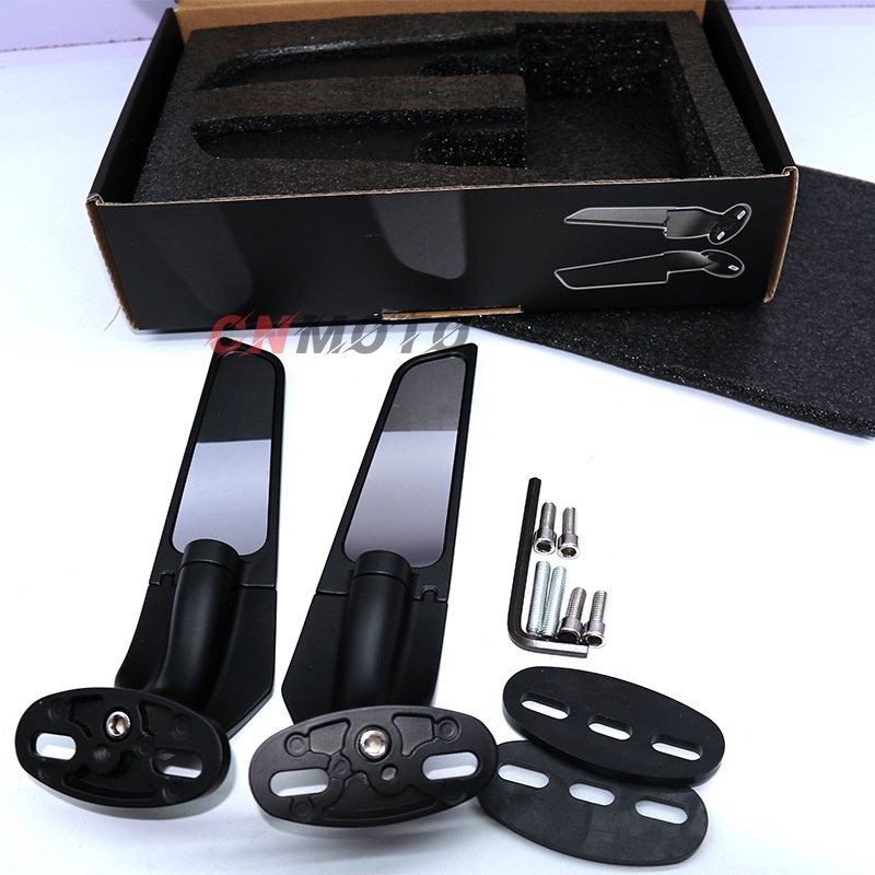 Chân Gương Chiếu Hậu Bằng Nhôm CNC Có Thể Điều Chỉnh Cho HONDA CBR 150R 250RR 300R 500R 600RR 650R 1000RR