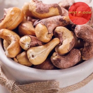 Hạt điều rang muối nguyên hạt vỏ lụa Bình Phước - Hạt điều A Cồ rang muối size lớn loại A, cực ngon và bổ dưỡng, 500gr