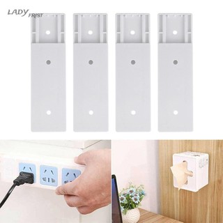 ⭐ Hot Sale ⭐Socket Holder Holder PP Plastic Power Strip Socket Cable Fixer Wall Mounted