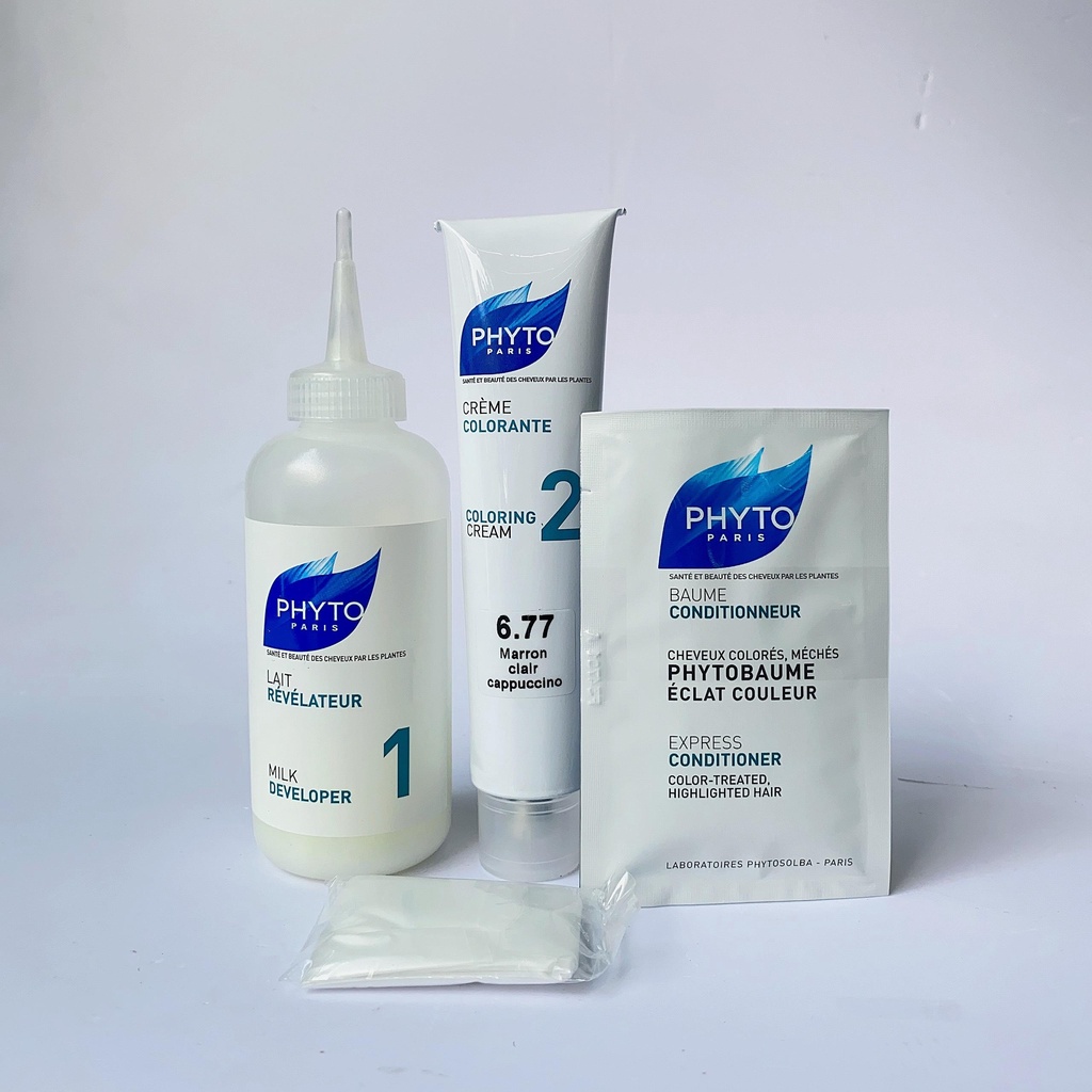 (An toàn cho bà bầu) Nhuộm tóc thảo dược cho da nhạy cảm Phyto Phytocolor Sensitive