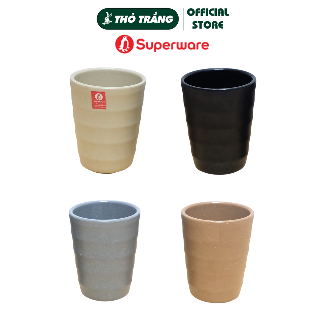 Ly Uống Nước Nhựa Nhám Melamine Superware Thái Lan Cao Cấp