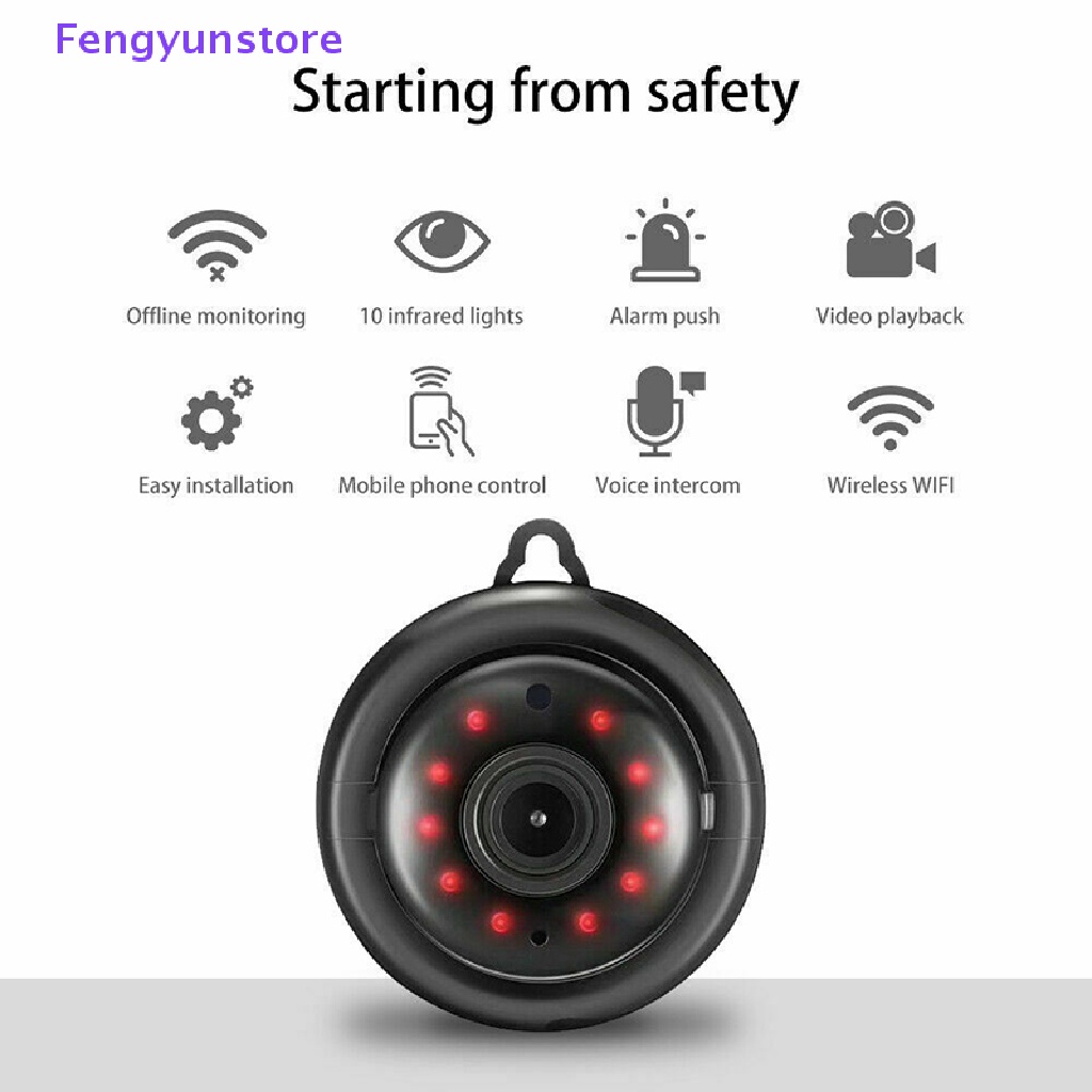Camera Giấu Trong Đêm Kết Nối WiFi HD 1080P V380