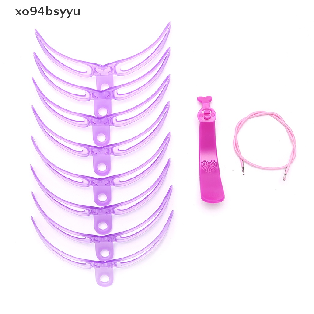 Set 8 Khuôn Kẻ Lông Mày Tái Sử Dụng Linh Hoạt Xo94Bsyu