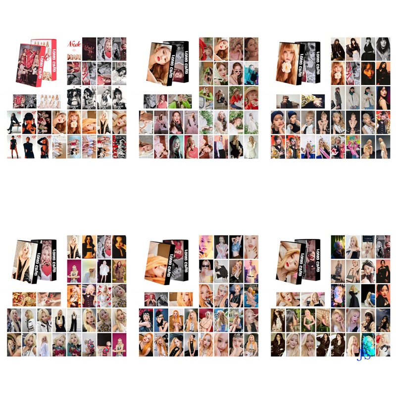 Set 30 Tấm Ảnh Lomo Card I-DLE Nxde TOMBOY Mi Yeon Minnie So-Yeon YUQI Shuhua