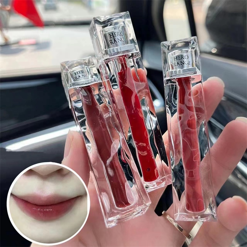 HERORANGE® Son Bóng Lấp Lánh Nuôi Dưỡng Môi Lâu Trôi Trọng Lượng 3.5g