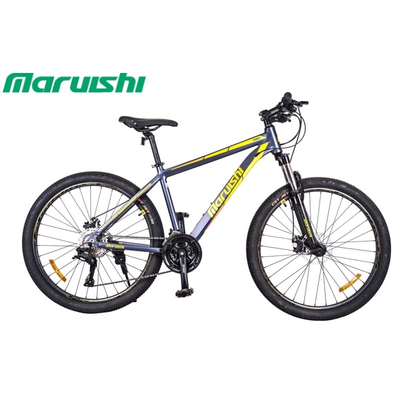 Xe đạp địa hình Nhật Maruishi ASO, khung hợp kim nhôm, màu sắc bắt mắt, bánh 26 inch