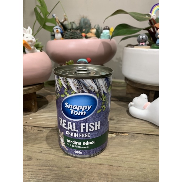 Snappy Tom REAL FISH lon 400gr