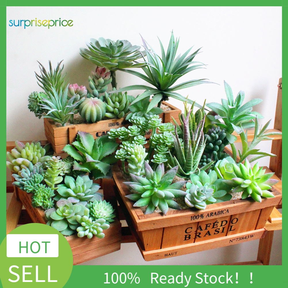 1 Chậu Cây Bonsai Nhân Tạo Mini Trang Trí Bàn Tiệc Cưới