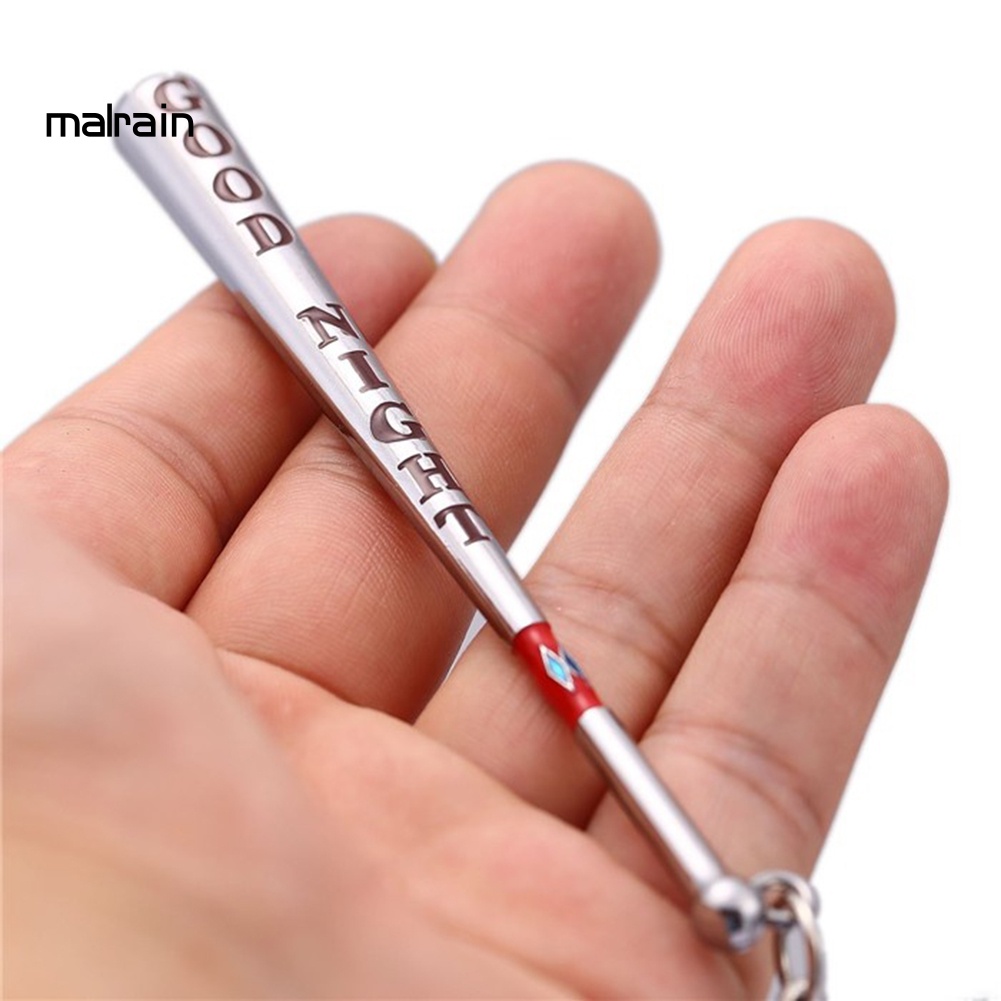 Móc Khóa Hình Gậy Bóng Chày Suicide Squad Thời Trang