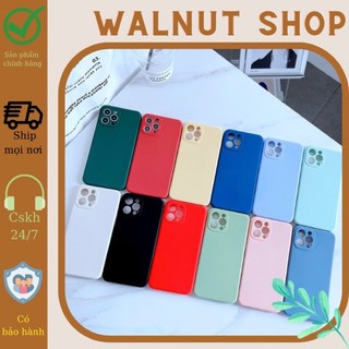 Ốp KTS chống bẩn iphone | Ốp dẻo đồng màu loại 1, có lớp nỉ chống xước chống bụi bên trong