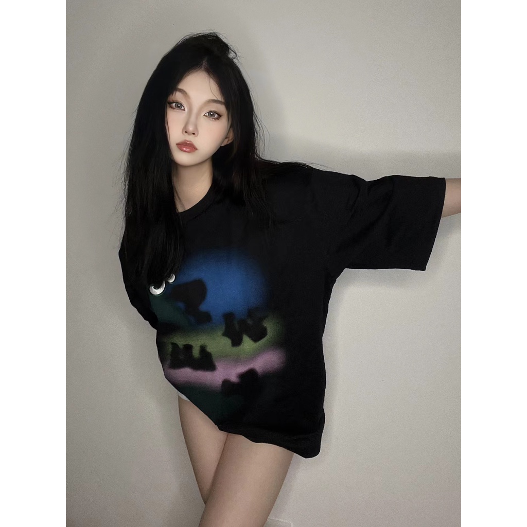 NRVP Áo Thun 100% Cotton Tay NgắN Plus Size 5XL