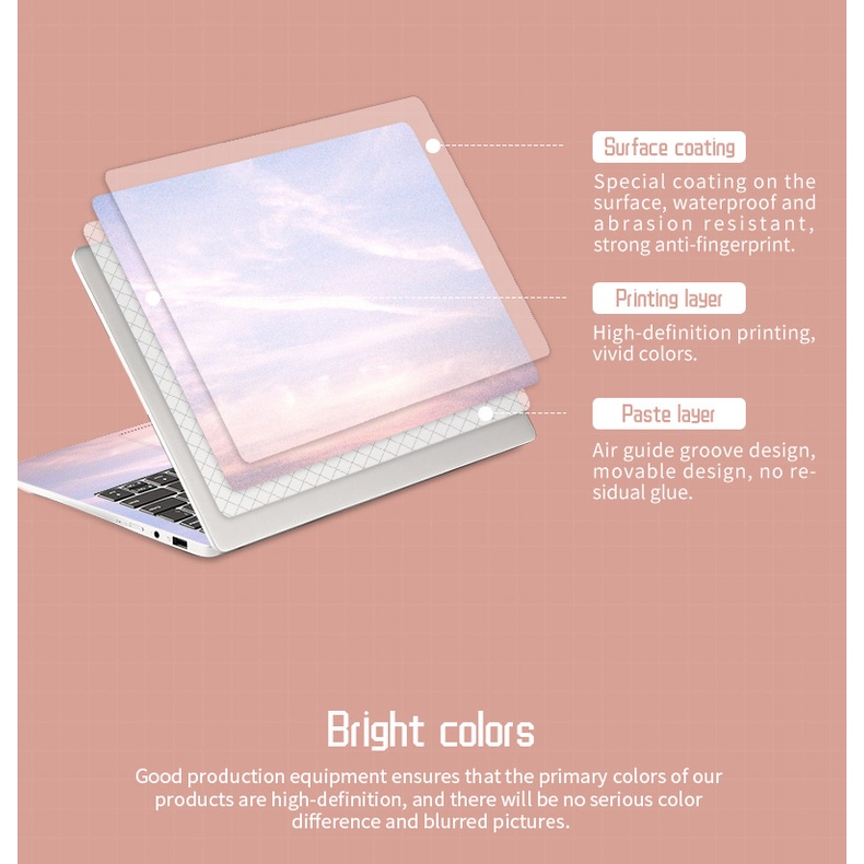 Ốp Dán Trang Trí Laptop Dell Inspiron 16 Plus 7620 / Vostro 7620 5620 5625 16 inch Bằng Chất Liệu Vinyl