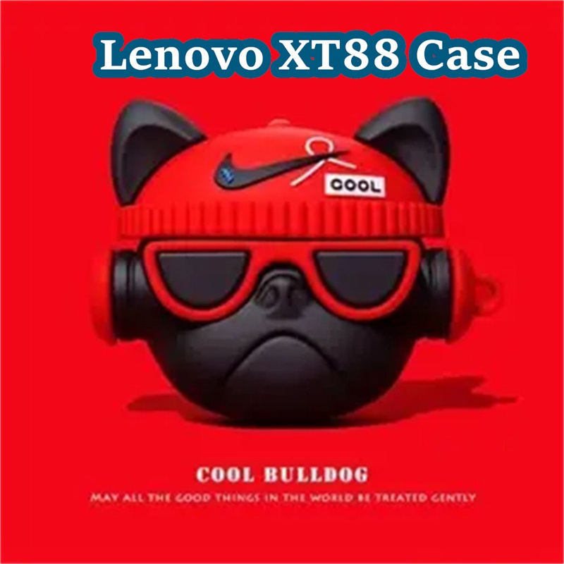 Vỏ Bảo Vệ Hộp Sạc Tai Nghe lenovo xt88 Mềm Họa Tiết Hoạt Hình anime Dễ Thương